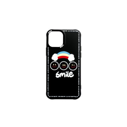 Mintás telefontok Smile iPhone 12 Pro Max YooUp fekete