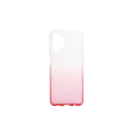 Színátmenetes csillogós TPU telefontok Samsung Galaxy A13 4G A135F piros