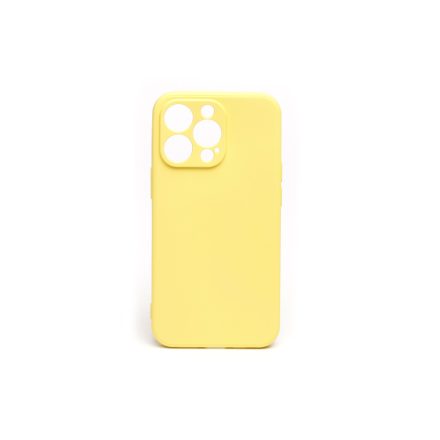 Gumis TPU telefontok iPhone 13 Pro YooUp Alpha sárga
