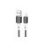 Töltő és adatkábel USB/Lightning csatlakozóval 2.4A 1 méter Borofone BX79 fekete