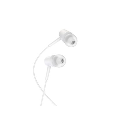 Vezetékes fülhallgató, headset 3,5 mm-es Jack csatlakozóval Jokade JD007 fehér