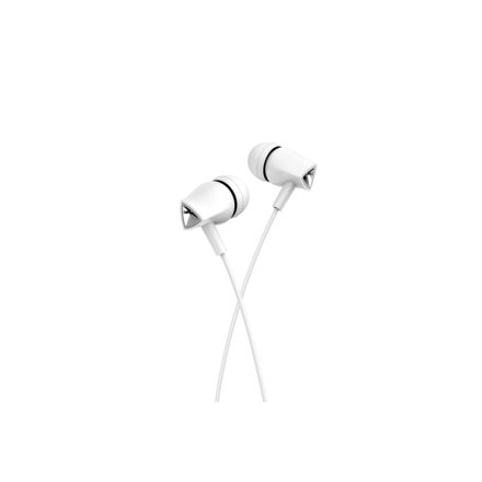 Vezetékes fülhallgató, headset 3,5 mm-es Jack csatlakozóval Jokade JD005 fehér
