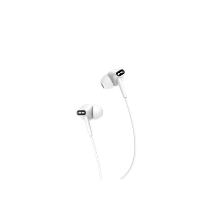 Vezetékes fülhallgató, headset 3,5 mm-es Jack csatlakozóval Jokade JD004 fehér