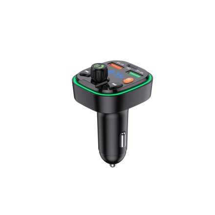 Szivargyújtós gyorstöltő + FM Transmitter Jokade JH007 Tuyin fekete