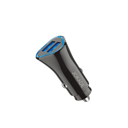 Dupla USB portos autóstöltő 3.4A Jokade JH005 Nadu fekete