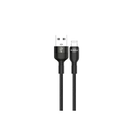   Töltő és adatkábel Lightning csatlakozóval 3.2A 1.2 méter Kakusiga KSC-431 fekete
