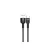Töltő és adatkábel USB/Type-C csatlakozóval 3A 1.2 méter Kakusiga KSC-431 fekete