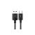 Töltő és adatkábel USB/Type-C csatlakozóval 2.8A 1 méter Kakusiga KSC-283 fekete