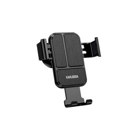   Szellőzőrácsra rögzíthető autós telefontartó Kakusiga KSC-715A Gravity fekete