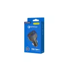 Autós töltő 2xUSB+1xType-C KSC-485