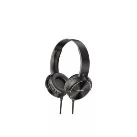   Vezetékes fejhallgató, headset 3,5 mm-es Jack csatlakozóval Kakusiga KSC-703 fekete