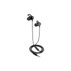 Vezetékes fülhallgató, headset 3,5 mm-es Jack csatlakozóval Kakusiga KSC-705 fekete