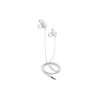 Vezetékes fülhallgató, headset 3,5 mm-es Jack csatlakozóval Kakusiga KSC-705 fehér