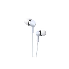   Vezetékes fülhallgató, headset 3,5 mm-es Jack csatlakozóval Kakusiga KSC-659 fehér