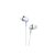 Vezetékes fülhallgató, headset 3,5 mm-es Jack csatlakozóval Kakusiga KSC-659 fehér