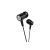 Vezetékes fülhallgató, headset 3,5 mm-es Jack csatlakozóval Kakusiga KSC-666 fekete