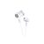 Vezetékes fülhallgató, headset 3,5 mm-es Jack csatlakozóval Kakusiga KSC-666 fehér
