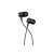 Vezetékes fülhallgató, headset 3,5 mm-es Jack csatlakozóval Kakusiga KSC-665 fekete
