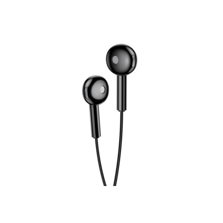 Vezetékes fülhallgató, headset 3,5 mm-es Jack csatlakozóval Kakusiga KSC-667 fekete