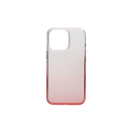 Színátmenetes csillogós Tpu telefontok iPhone 14 Pro 6.1 colos piros