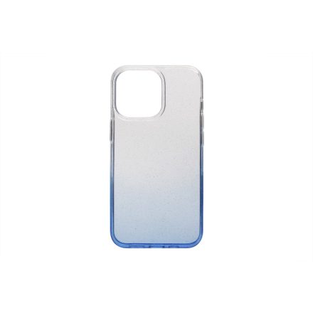 Színátmenetes csillogós Tpu telefontok iPhone 14 Pro 6.1 colos kék