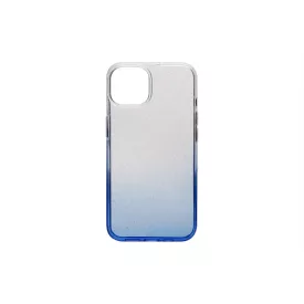   Színátmenetes csillogós Tpu telefontok iPhone 14 Plus 6.7 colos kék