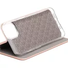 Smart Diva fliptok iPhone 14 Pro Max 6.7 colos oldalra nyíló tok rose gold