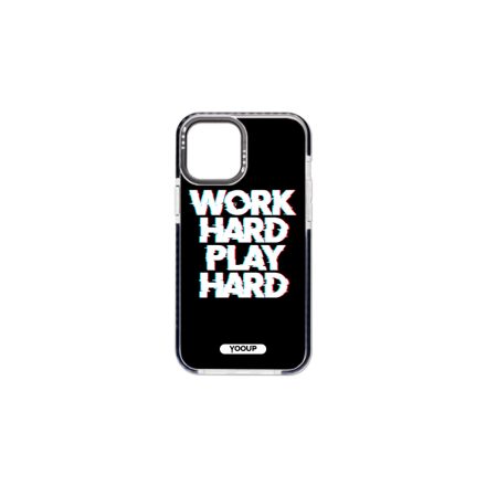 Mintás telefontok Work Inverse iPhone 14 6.1 YooUp fekete