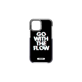   Mintás telefontok Flow iPhone 14 Plus 6.7 YooUp fekete háttérrel fekete kerettel