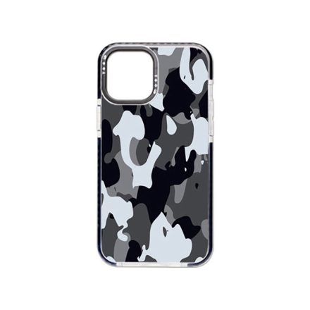 Mintás telefontok Military iPhone 14 Pro Max 6.7 YooUp szürke-fekete