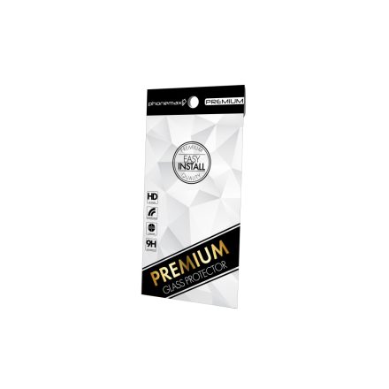 Karc és ütésálló üvegfólia átlátszó szélekkel iPhone 14 Pro Max Phonemax Premium Quality