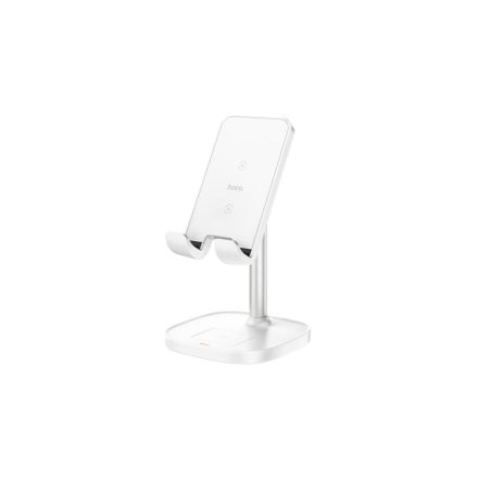 Hoco CW37 Thorough 2in1 Wireless Gyorstöltő Állvány fehér