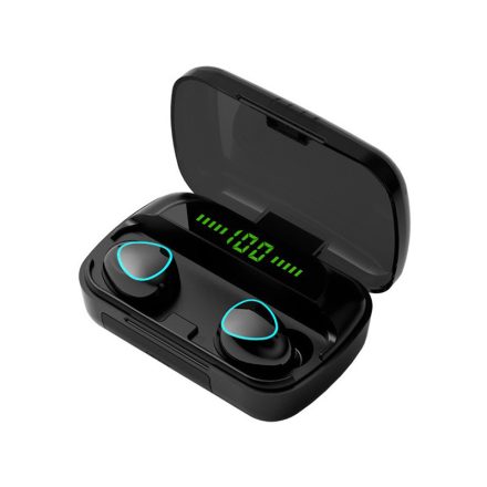 Bluetooth fülhallgató, headset M10 TWS fekete