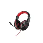 Vezetékes fejhallgató, headset 3,5 mm-es Jack csatlakozóval Borofone BO104 Phantom piros