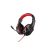 Vezetékes fejhallgató, headset 3,5 mm-es Jack csatlakozóval Borofone BO104 Phantom piros