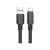 Töltő és adatkábel USB/Type-C csatlakozóval 3A 1 méter Borofone BX81 fekete