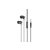 Vezetékes fülhallgató, headset 3,5 mm-es Jack csatlakozóval Hoco M94 Universal fekete
