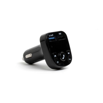 Szivargyújtós töltő + FM transmitter Davin DF08 fekete