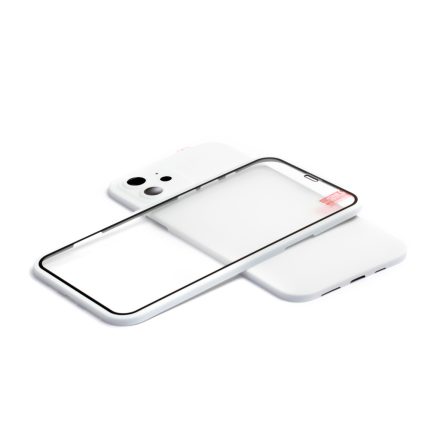 360 Full Body iPhone 12 6.1 TPU tok + fólia fehér