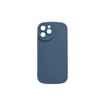 Lekerekített matt TPU telefontok iPhone 12 6.1 colos YooUp Rounded Matte sötétkék