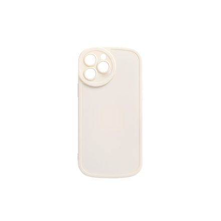 Lekerekített matt TPU telefontok iPhone 12 6.1 colos YooUp Rounded Matte bézs
