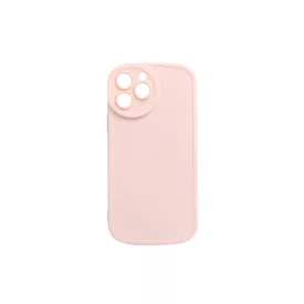   Lekerekített matt TPU telefontok iPhone 12 6.1 colos YooUp Rounded Matte rózsaszín