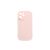 Lekerekített matt TPU telefontok iPhone 12 6.1 colos YooUp Rounded Matte rózsaszín