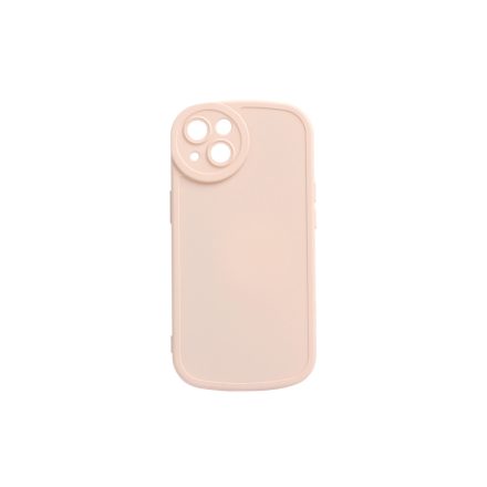 Lekerekített matt TPU telefontok iPhone 13 6.1 colos YooUp Rounded Matte rózsaszín
