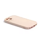 Lekerekített matt TPU telefontok iPhone 13 6.1 colos YooUp Rounded Matte rózsaszín