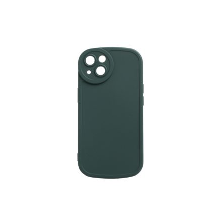 Lekerekített matt TPU telefontok iPhone 14 6.1 colos YooUp Rounded Matte sötétzöld
