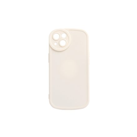 Lekerekített matt TPU telefontok iPhone 14 6.1 colos YooUp Rounded Matte bézs