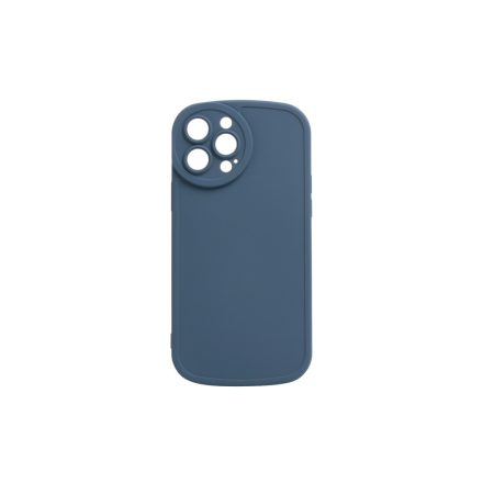 Lekerekített matt TPU telefontok iPhone 14 Pro 6.1 colos YooUp Rounded Matte sötétkék