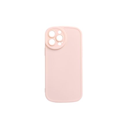 Lekerekített matt TPU telefontok iPhone 14 Pro 6.1 colos YooUp Rounded Matte rózsaszín