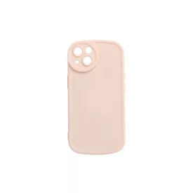   Lekerekített matt TPU telefontok iPhone 14 Plus 6.7 colos YooUp Rounded Matte rózsaszín
